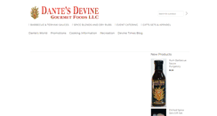 Desktop Screenshot of dantesdevine.com